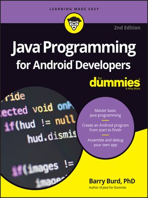 cover image of Java Programming for Android Developers For Dummies